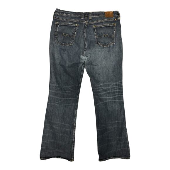 Lucky Brand Sweet ’N Low Bootcut Jeans Men’s 36/33 Dark Wash Stretch - Picture 3 of 8